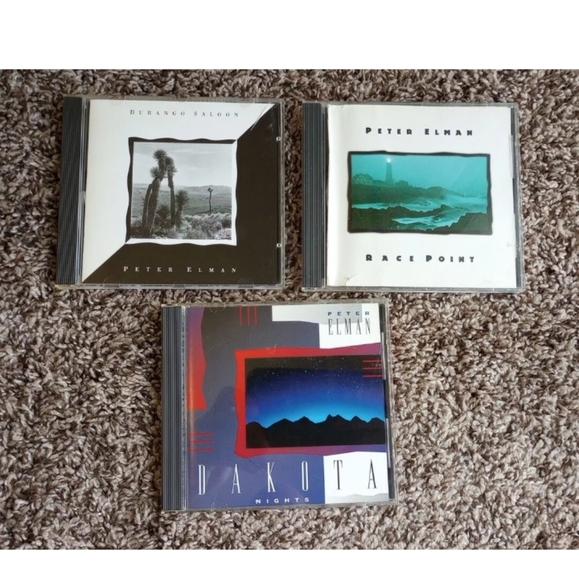 Peter Elman 3 Cd Lot - Dakota Night,Race Point And Durango Saloon - Picture 1 of 15